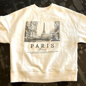 Abercrombie & Fitch PARIS sweatshirt - Size Small
